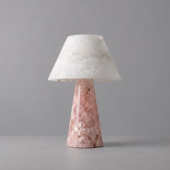 Onyx rose & Albâtre blanc