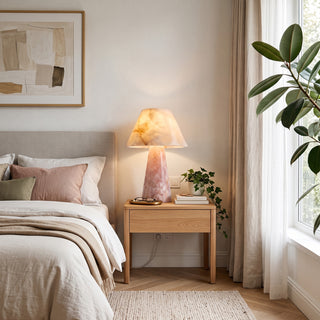 Lampe de Table Aubade en Pierre Naturelle