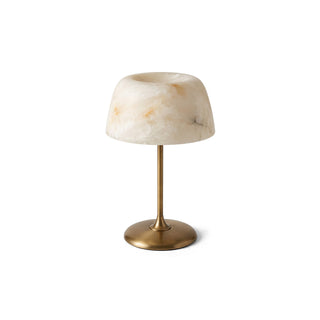 Aubrin Alabaster Dome Table Lamp