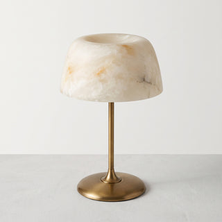 Aubrin Alabaster Dome Table Lamp