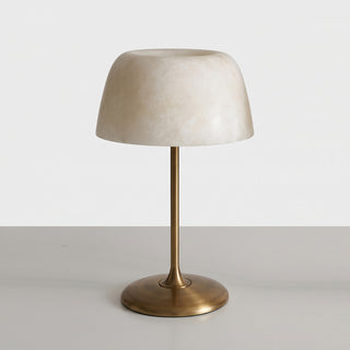 Aubrin Alabaster Dome Table Lamp