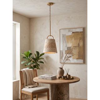 Brody Travertine Pendant Light