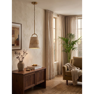 Brody Travertine Pendant Light