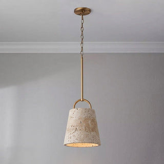 Brody Travertine Pendant Light