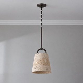 Brody Travertine Pendant Light
