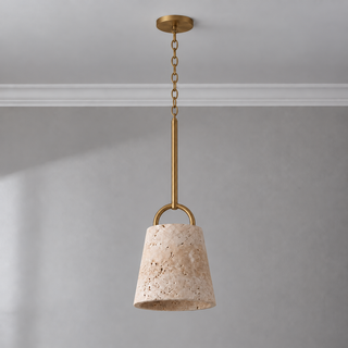 Brody Travertine Pendant Light