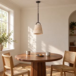 Brody Travertine Pendant Light