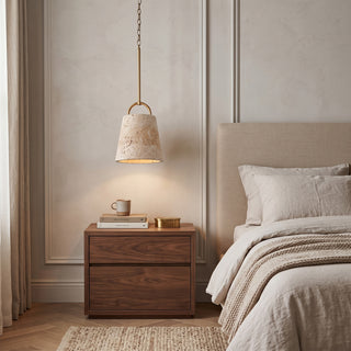 Brody Travertine Pendant Light