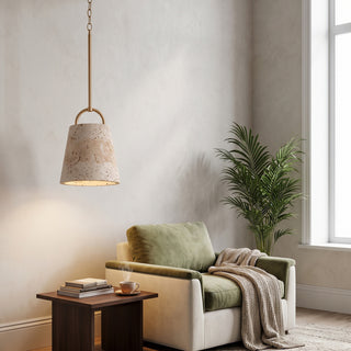Brody Travertine Pendant Light