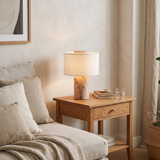Colonna Stone Column Table Lamp