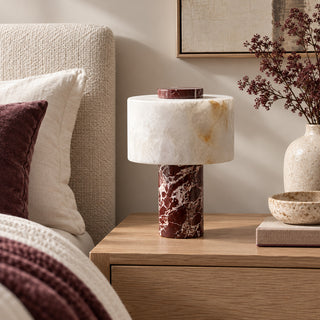 Colonna Stone Column Table Lamp
