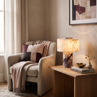 Colonna Stone Column Table Lamp