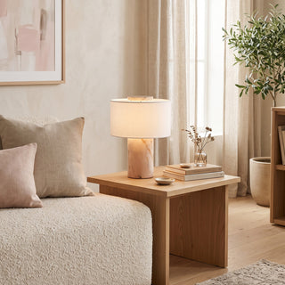 Colonna Stone Column Table Lamp