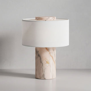 Colonna Stone Column Table Lamp