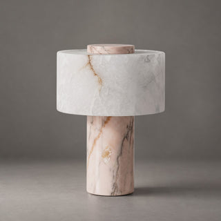 Colonna Stone Column Table Lamp