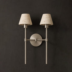 Satin Nickel & White