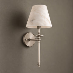Satin Nickel & White