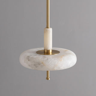 Equinox Alabaster Disc Pendant Light