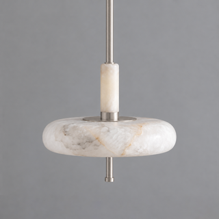 Equinox Alabaster Disc Pendant Light