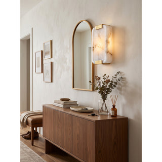 Lithos Alabaster Sconce