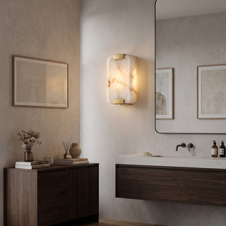 Lithos Alabaster Sconce