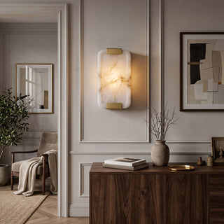Lithos Alabaster Sconce