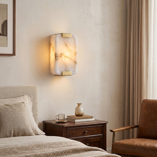 Lithos Alabaster Sconce