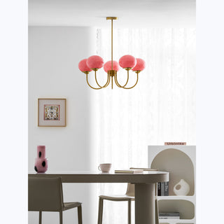 Marshmallow Glass Chandelier