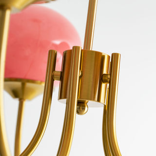 Marshmallow Glass Chandelier
