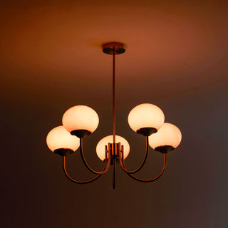 Marshmallow Glass Chandelier