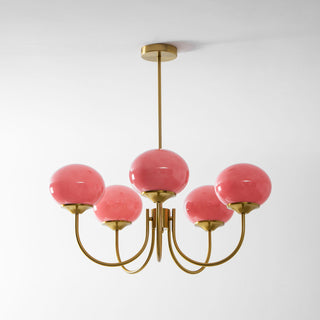 Marshmallow Glass Chandelier