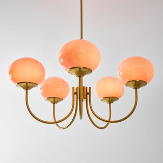 Marshmallow Glass Chandelier