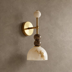 Brass & Brown & White