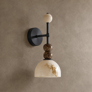 Olinda Beaded Stone Wall Sconce
