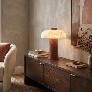 Ombrine Natural Stone Table Lamp