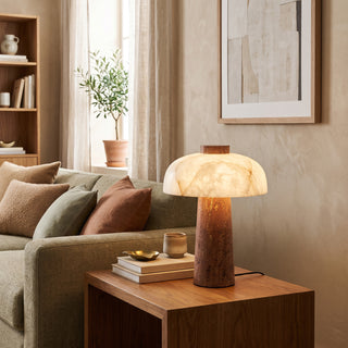 Ombrine Natural Stone Table Lamp