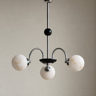 Ormond Alabaster-Globus-Kronleuchter