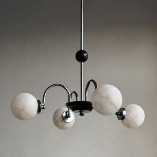 Ormond Alabaster-Globus-Kronleuchter