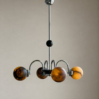 Ormond Alabaster-Globus-Kronleuchter