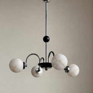 Ormond Alabaster-Globus-Kronleuchter
