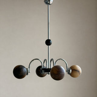 Ormond Alabaster-Globus-Kronleuchter