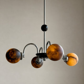 Ormond Alabaster-Globus-Kronleuchter