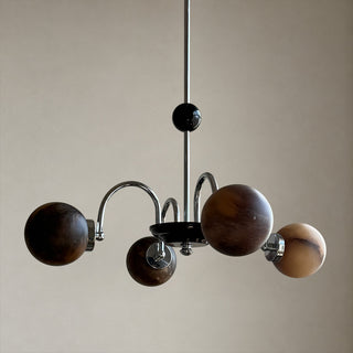 Ormond Alabaster-Globus-Kronleuchter
