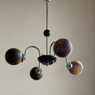 Ormond Alabaster-Globus-Kronleuchter