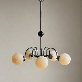 Ormond Alabaster-Globus-Kronleuchter