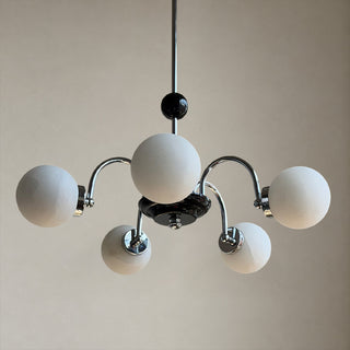 Ormond Alabaster-Globus-Kronleuchter