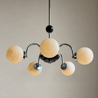 Ormond Alabaster-Globus-Kronleuchter