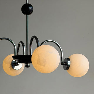 Ormond Alabaster-Globus-Kronleuchter