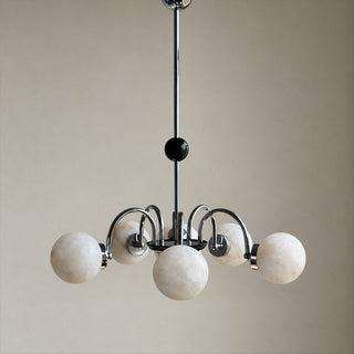 Ormond Alabaster-Globus-Kronleuchter