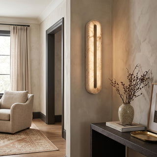 Ostria Stone Linear Wall Sconce